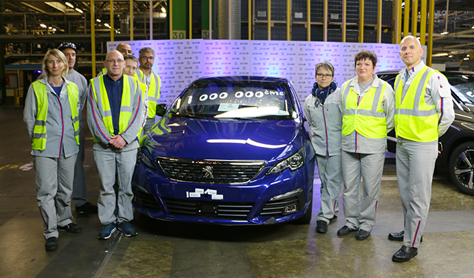 Productivité et qualité en Nord Franche-Comté - Peugeot 3008 et 5008
