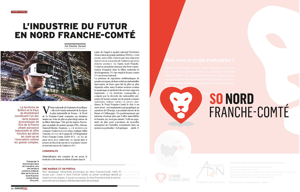 newsletter-adnfc - L'industrie du futur en Nord Franche-Comté