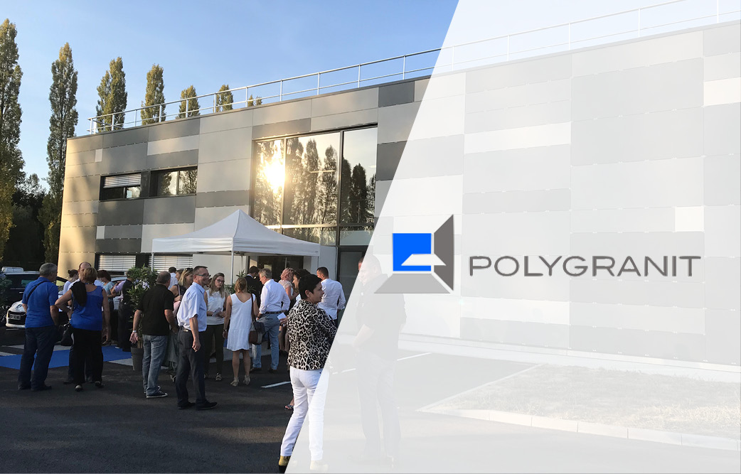 newsletter-adnfc - Polygranit inaugure ses nouveaux locaux de 4300 m2 à Grandvillars