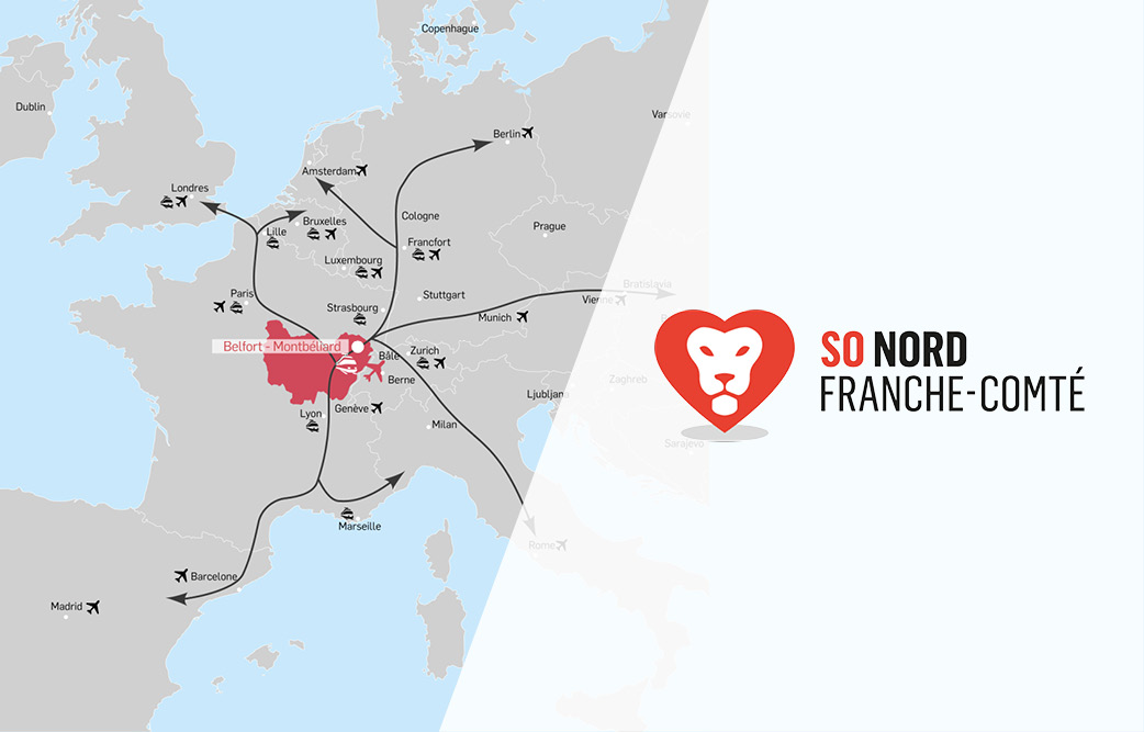 Le Nord Franche-Comté au coeur de l'Europe