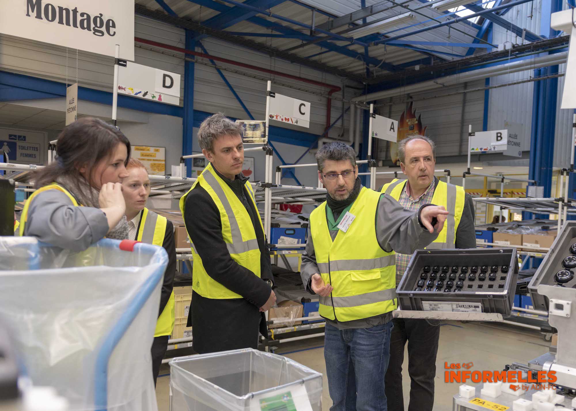 Informelles adapei pose b-81 copie Les Informelles à l'ADAPEI du Doubs : visite des ateliers
