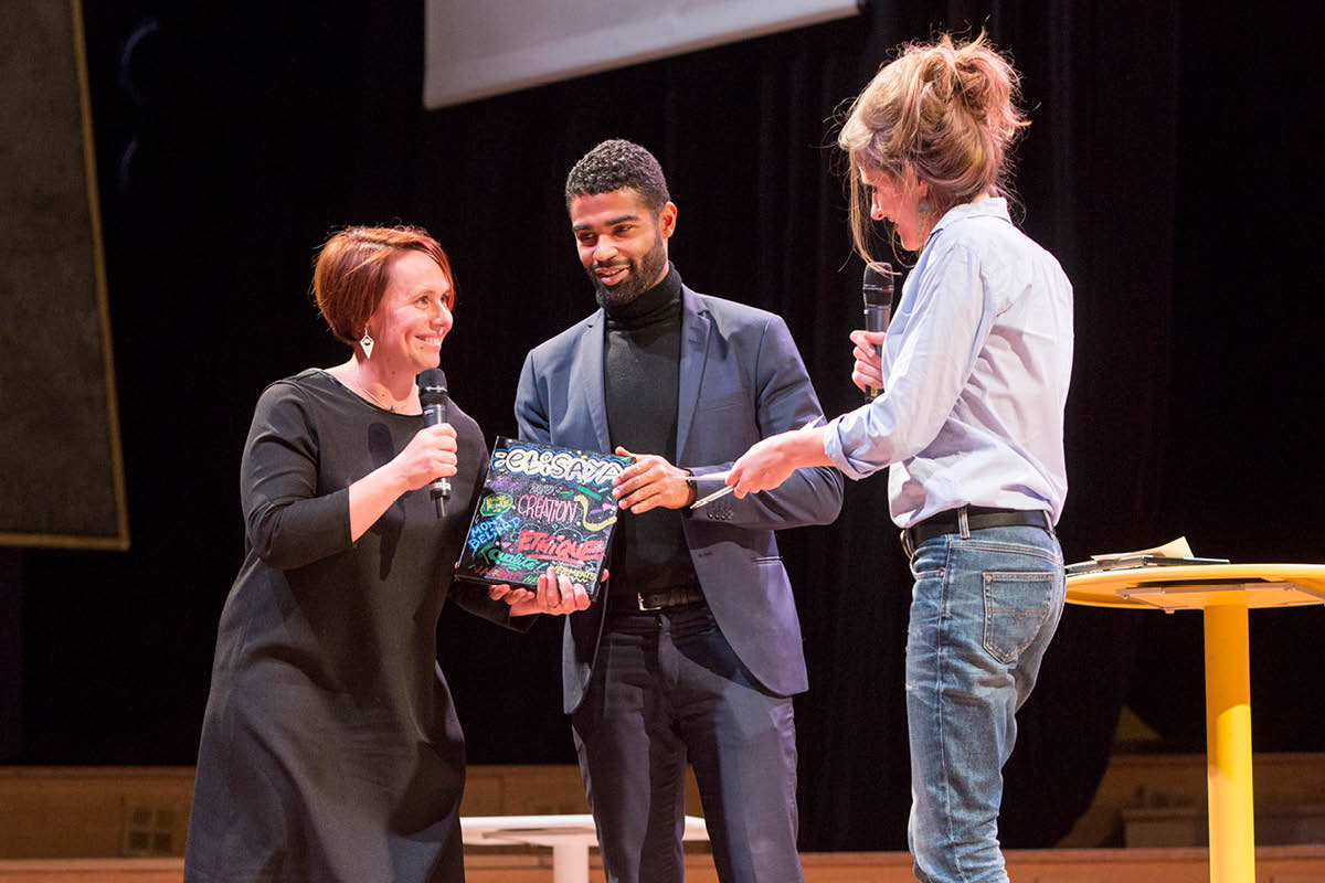 Elisaya, lauréate du concours Talents des Cités 2019 - Crédit photo : David Delaporte