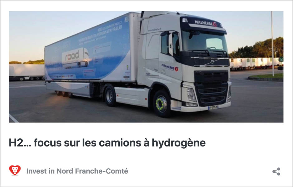 H2… focus sur les camions à hydrogène