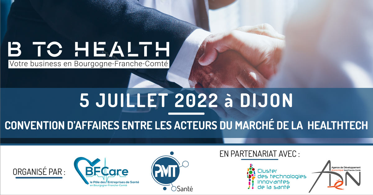 Convention d'affaires B to Health - 5 juillet 2022
