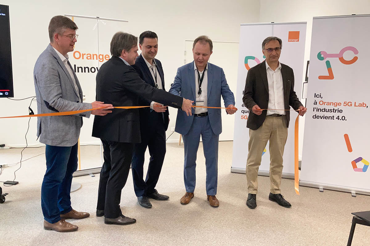 Inauguration de l'Orange 5G Lab de Belfort